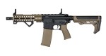 Specna Arms RRA & SI SA-E17 EDGE mit X-ASR Mosfet und Light Ops Schaft Half-Tan AEG 0,5 Joule