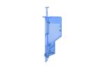 Speedloader Mittel Blau Transparent ca. 155 Schuss