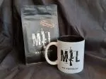 MIL-Coffee Kaffeetasse White/Logo Black 300ml