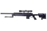 GSG 4406 Sniper Set Black Federdruck inkl. Scope 3-9x40 und BI-Pod