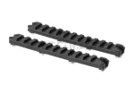 Amoeba 5 Inch M-Lok Kunststoff Rails 2er Pack Black