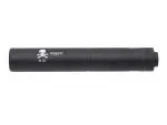 Big Dragon Silencer 196mm Skull LOGO Black