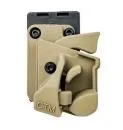 CTM Side Holster für Action Army AAP01 Dark Earth