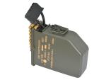 M249 ca. 6000 Schuss elektrisches Box Mag Black mit Patronen Dummy