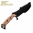 TS-BLADES HUNTSMAN G3 GRIP SAND DUMMY KNIFE