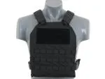 Einfacher Plattenträger mit Dummy-Weichplatteneinsätzen - Black