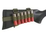 Tactical Shotgun Shell Holder for 6 Pieces Olive