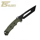 TS-BLADES ELITE GRIP RANGER GREEN DUMMY KNIFE
