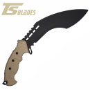 TS BLADES KUKRI GRIP SAND