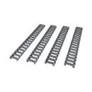 JS-Tactical Rail Cover Set Black 4 Stück