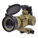 JS-Tactical Red Dot 1x30 W/Angle Mount Tan