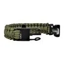 Wosport Survival Bracelet Armband Olive Drab