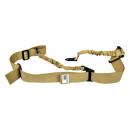 Wosport Two-Point Bungee Sling Tan