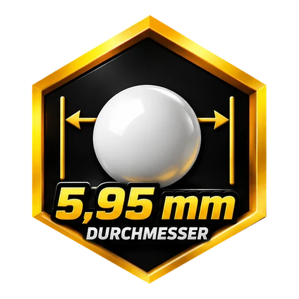5,95 mm BB-Durchmesser