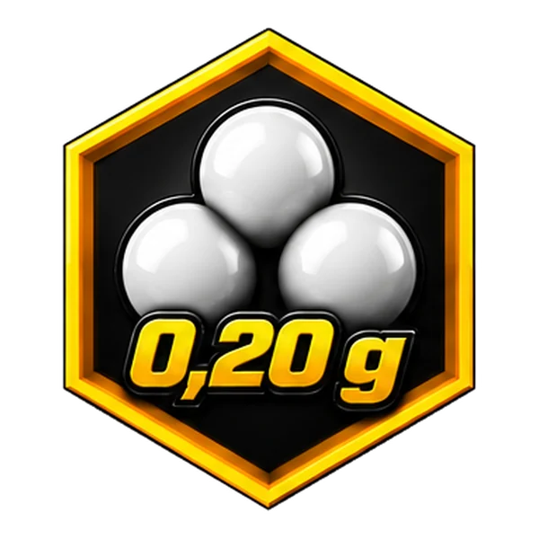 BB-Gewicht 0,20 g