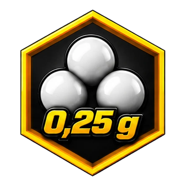 BB-Gewicht 0,25 g